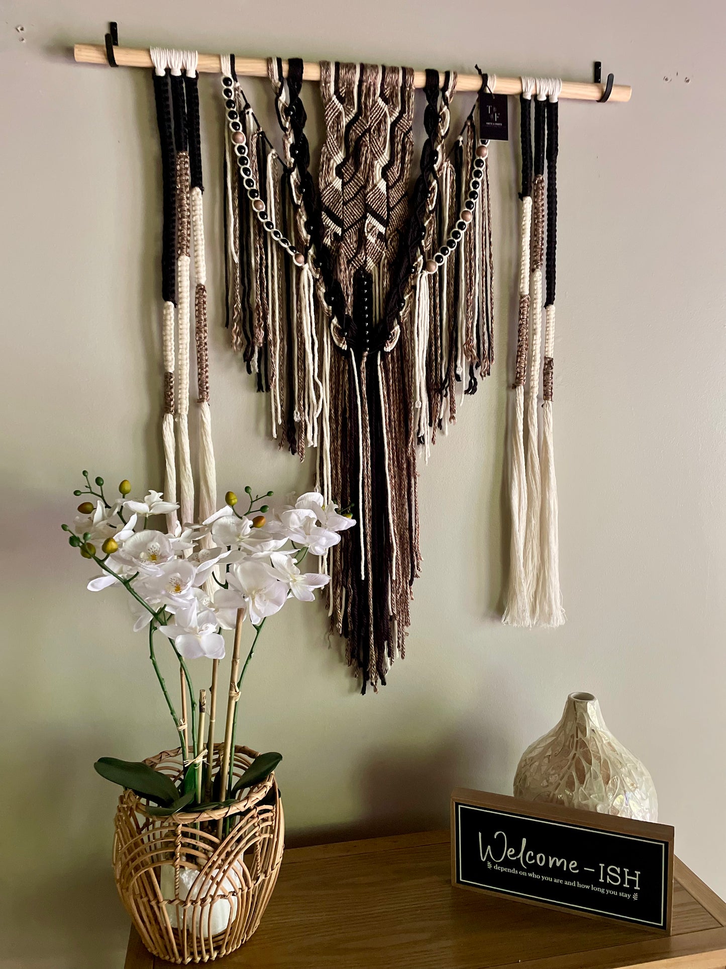 Large Handmade Macrame Wall Hanging