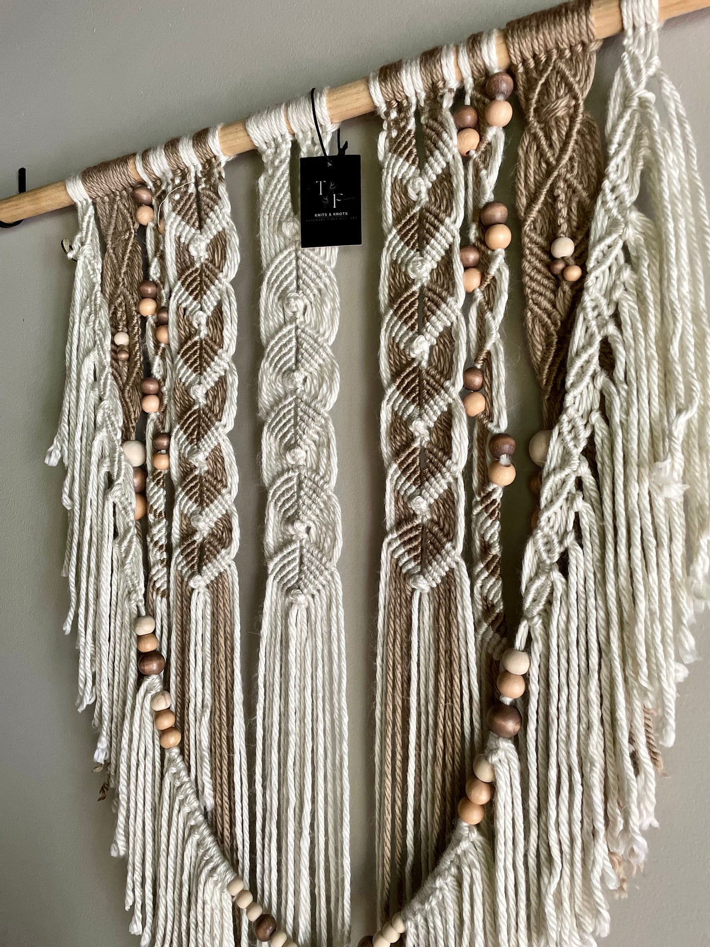 Large Handmade Boho Macrame Wall Hanging