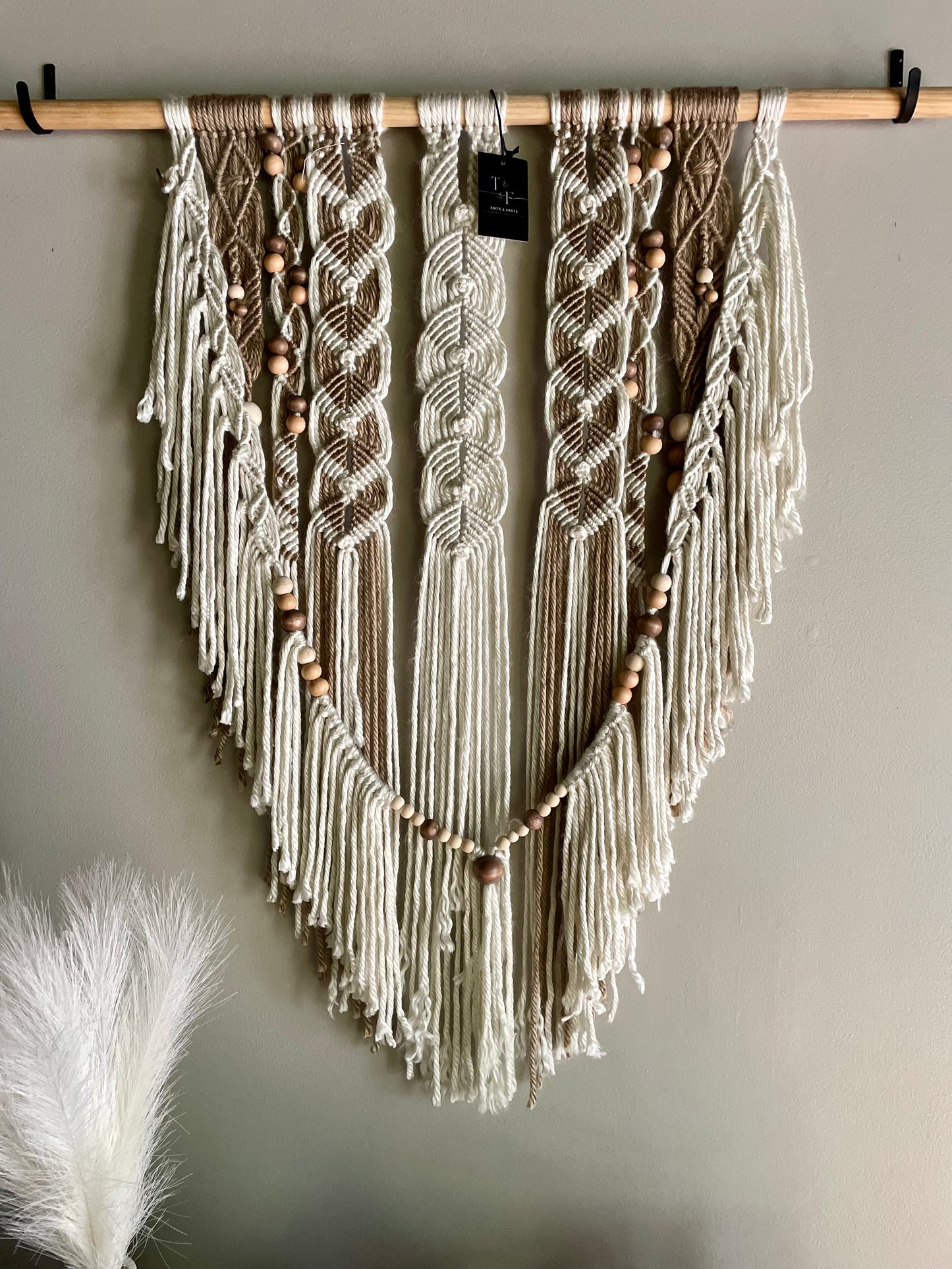 Large Handmade Boho Macrame Wall Hanging