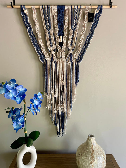 Large Handmade Boho Style Macrame Wall Hanging