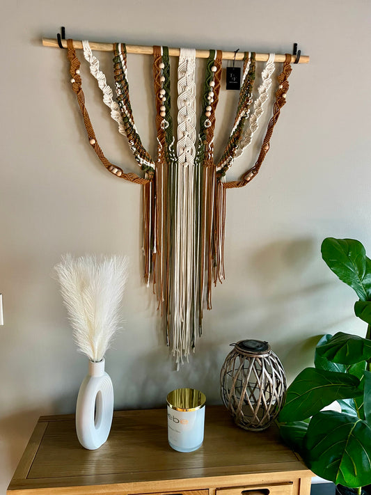Large Handmade Boho Macrame Wall Hanging